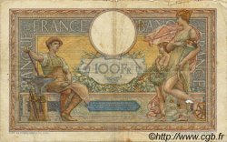 100 Francs LUC OLIVIER MERSON grands cartouches FRANCE  1926 F.24.04 VG
