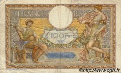 100 Francs LUC OLIVIER MERSON grands cartouches FRANKREICH  1931 F.24.10 fSS