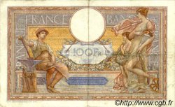 100 Francs LUC OLIVIER MERSON grands cartouches FRANCIA  1934 F.24.13 q.BB a BB