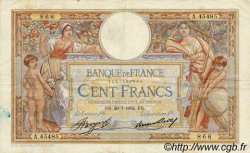 100 Francs LUC OLIVIER MERSON grands cartouches FRANCE  1934 F.24.13 TB+