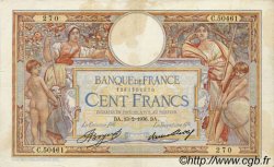 100 Francs LUC OLIVIER MERSON grands cartouches FRANCIA  1936 F.24.15 BB