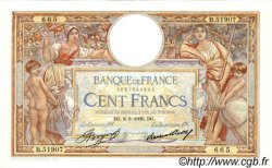 100 Francs LUC OLIVIER MERSON grands cartouches FRANCE  1936 F.24.15 XF-