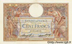 100 Francs LUC OLIVIER MERSON grands cartouches FRANCE  1937 F.24.16 XF+