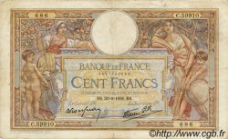 100 Francs LUC OLIVIER MERSON type modifié FRANKREICH  1938 F.25.24 S