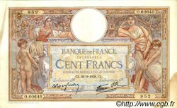 100 Francs LUC OLIVIER MERSON type modifié FRANCIA  1938 F.25.29 q.BB