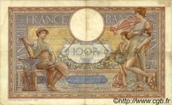 100 Francs LUC OLIVIER MERSON type modifié FRANCIA  1939 F.25.38 BC+ a MBC