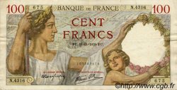 100 Francs SULLY FRANCIA  1939 F.26.15 BB