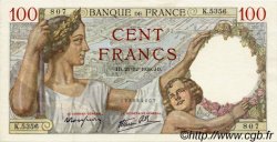 100 Francs SULLY FRANCIA  1939 F.26.18 MBC