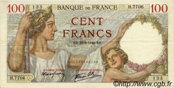 100 Francs SULLY FRANCE  1940 F.26.23 TTB+