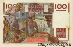 100 Francs JEUNE PAYSAN FRANCE  1945 F.28.01 VF+