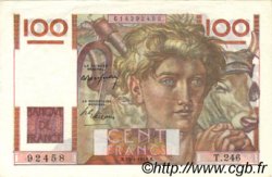 100 Francs JEUNE PAYSAN FRANKREICH  1948 F.28.18 VZ