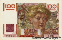 100 Francs JEUNE PAYSAN FRANKREICH  1948 F.28.18 fST