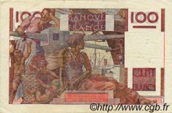 100 Francs JEUNE PAYSAN FRANCE  1953 F.28.40 VF