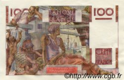 100 Francs JEUNE PAYSAN filigrane inversé FRANKREICH  1954 F.28bis.06 fST