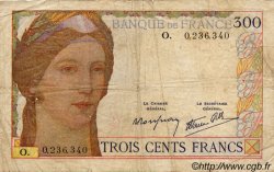 300 Francs FRANCE  1939 F.29.03 G