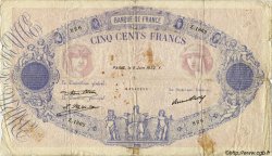 500 Francs BLEU ET ROSE FRANKREICH  1932 F.30.35 GE