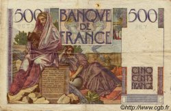 500 Francs CHATEAUBRIAND FRANCE  1947 F.34.07 TB
