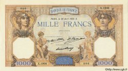 1000 Francs CÉRÈS ET MERCURE FRANCE  1932 F.37.07 AU-
