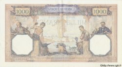 1000 Francs CÉRÈS ET MERCURE FRANKREICH  1932 F.37.07 fVZ to VZ