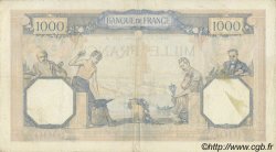 1000 Francs CÉRÈS ET MERCURE FRANCE  1936 F.37.09 F+