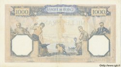 1000 Francs CÉRÈS ET MERCURE type modifié FRANCIA  1937 F.38.06 q.SPL