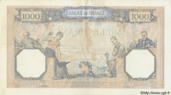 1000 Francs CÉRÈS ET MERCURE type modifié FRANCIA  1938 F.38.16 MBC+