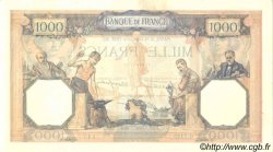 1000 Francs CÉRÈS ET MERCURE type modifié FRANKREICH  1939 F.38.36 VZ