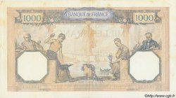 1000 Francs CÉRÈS ET MERCURE type modifié FRANKREICH  1940 F.38.44 fVZ