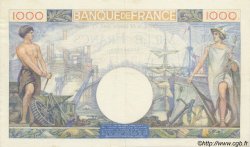 1000 Francs COMMERCE ET INDUSTRIE FRANCIA  1940 F.39.01 MBC+ a EBC