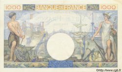 1000 Francs COMMERCE ET INDUSTRIE FRANCIA  1940 F.39.02 MBC+ a EBC
