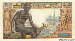 1000 Francs DÉESSE DÉMÉTER FRANCIA  1942 F.40.09 MBC+