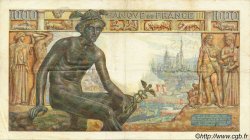 1000 Francs DÉESSE DÉMÉTER FRANCE  1942 F.40.11 TTB