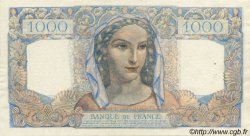 1000 Francs MINERVE ET HERCULE FRANCE  1945 F.41.08 TTB