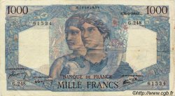 1000 Francs MINERVE ET HERCULE FRANCIA  1946 F.41.13 q.BB
