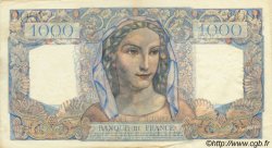 1000 Francs MINERVE ET HERCULE FRANKREICH  1946 F.41.15 fVZ to VZ