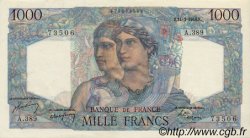 1000 Francs MINERVE ET HERCULE FRANKREICH  1948 F.41.19 fST+