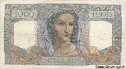 1000 Francs MINERVE ET HERCULE FRANKREICH  1949 F.41.25 S to SS