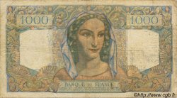 1000 Francs MINERVE ET HERCULE FRANKREICH  1950 F.41.31 fS