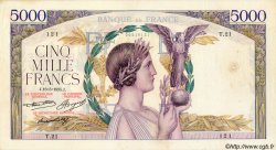 5000 Francs VICTOIRE FRANCE  1935 F.44.02 VF