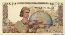 10000 Francs GÉNIE FRANÇAIS FRANCIA  1946 F.50.15 MBC