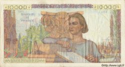 10000 Francs GÉNIE FRANÇAIS FRANCIA  1950 F.50.46 BB