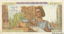 10000 Francs GÉNIE FRANÇAIS FRANCIA  1952 F.50.58 MBC+