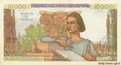 10000 Francs GÉNIE FRANÇAIS FRANCIA  1953 F.50.68 MBC