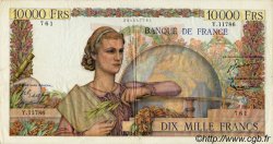 10000 Francs GÉNIE FRANÇAIS FRANCIA  1956 F.50.81 BC+