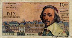 10 Nouveaux Francs RICHELIEU FRANKREICH  1960 F.57.07 fS