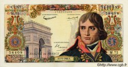 100 Nouveaux Francs BONAPARTE FRANKREICH  1960 F.59.07 fVZ
