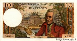 10 Francs VOLTAIRE FRANCE  1968 F.62.31 XF+