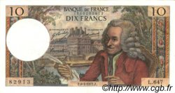 10 Francs VOLTAIRE FRANCE  1971 F.62.48 XF