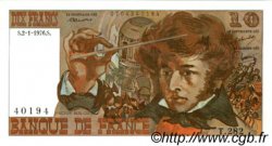 10 Francs BERLIOZ FRANKREICH  1976 F.63.16-282 fST