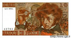 10 Francs BERLIOZ FRANKREICH  1976 F.63.16-282 ST